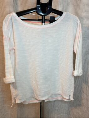 Columbia Women's Light Pink Knit Boatneck Pullover